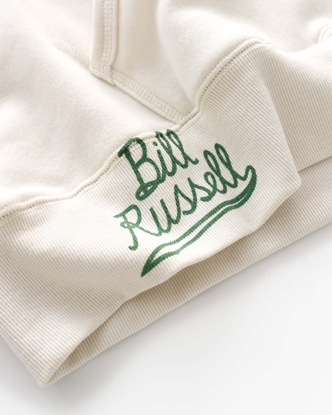 USF - Bill Russell #6 White PO Hoody - Image 4