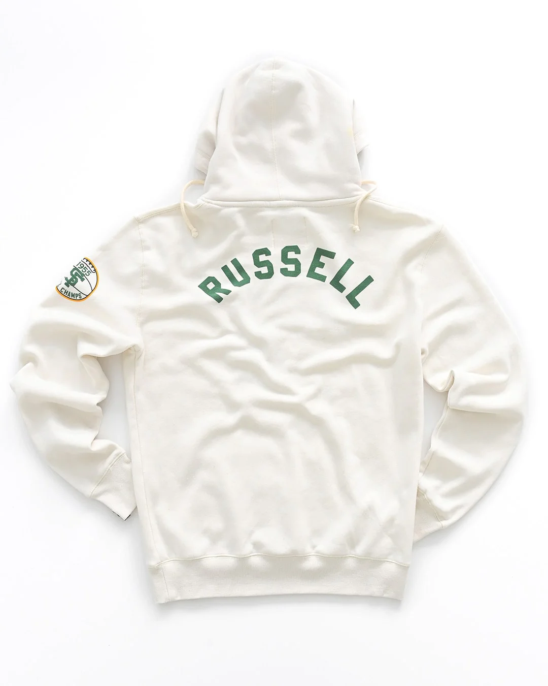 USF - Bill Russell #6 White PO Hoody - Image 8