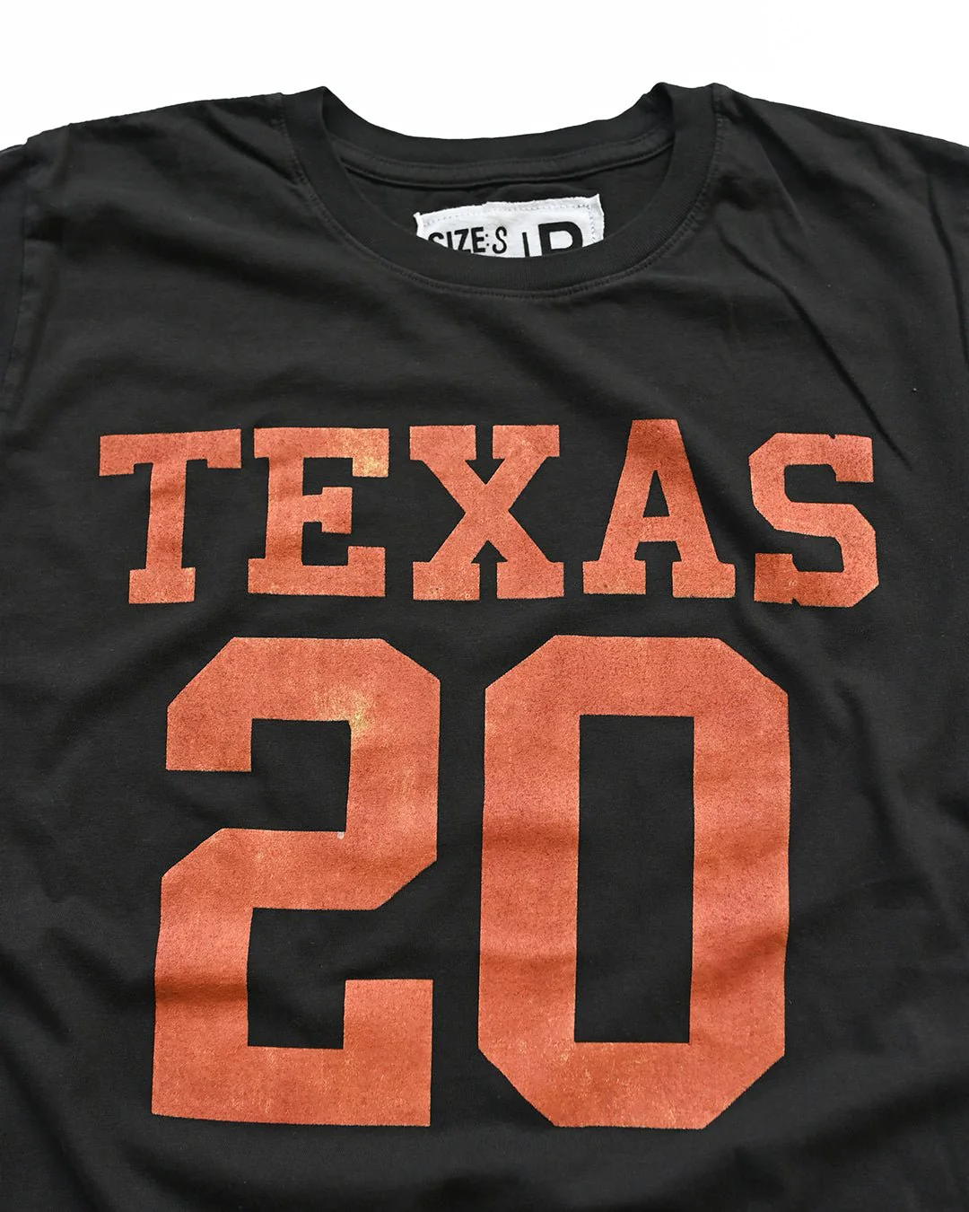 UT - Earl Campbell #20 Football Black Tee - Image 5