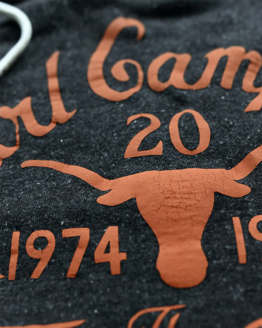 UT - Earl Campbell Tyler Rose Black PO Hoody - Image 3