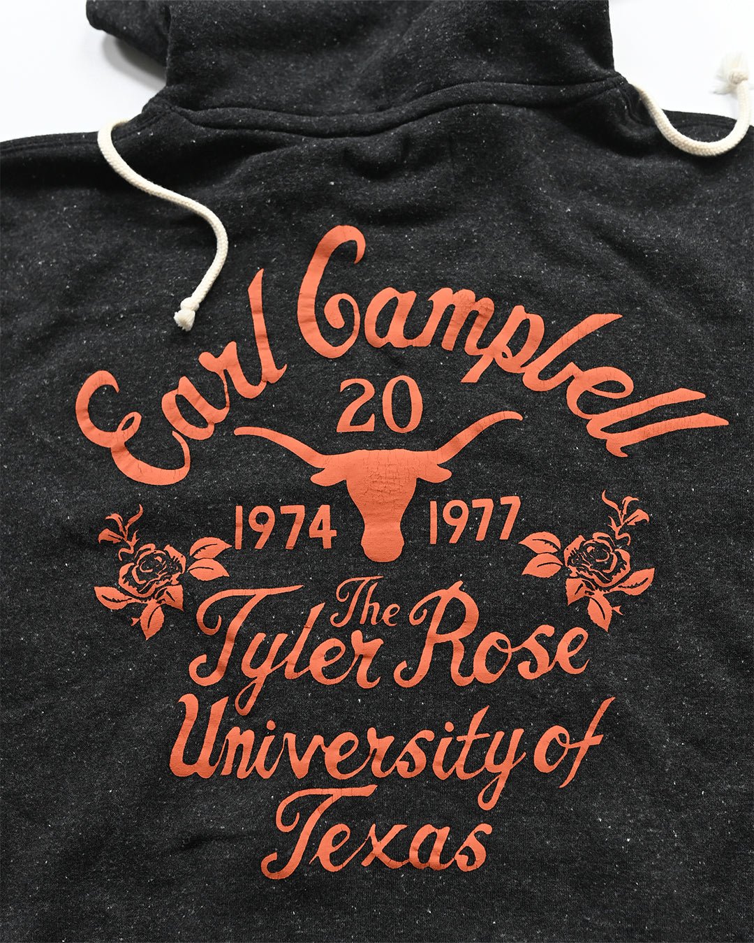 UT - Earl Campbell Tyler Rose Black PO Hoody - Image 4