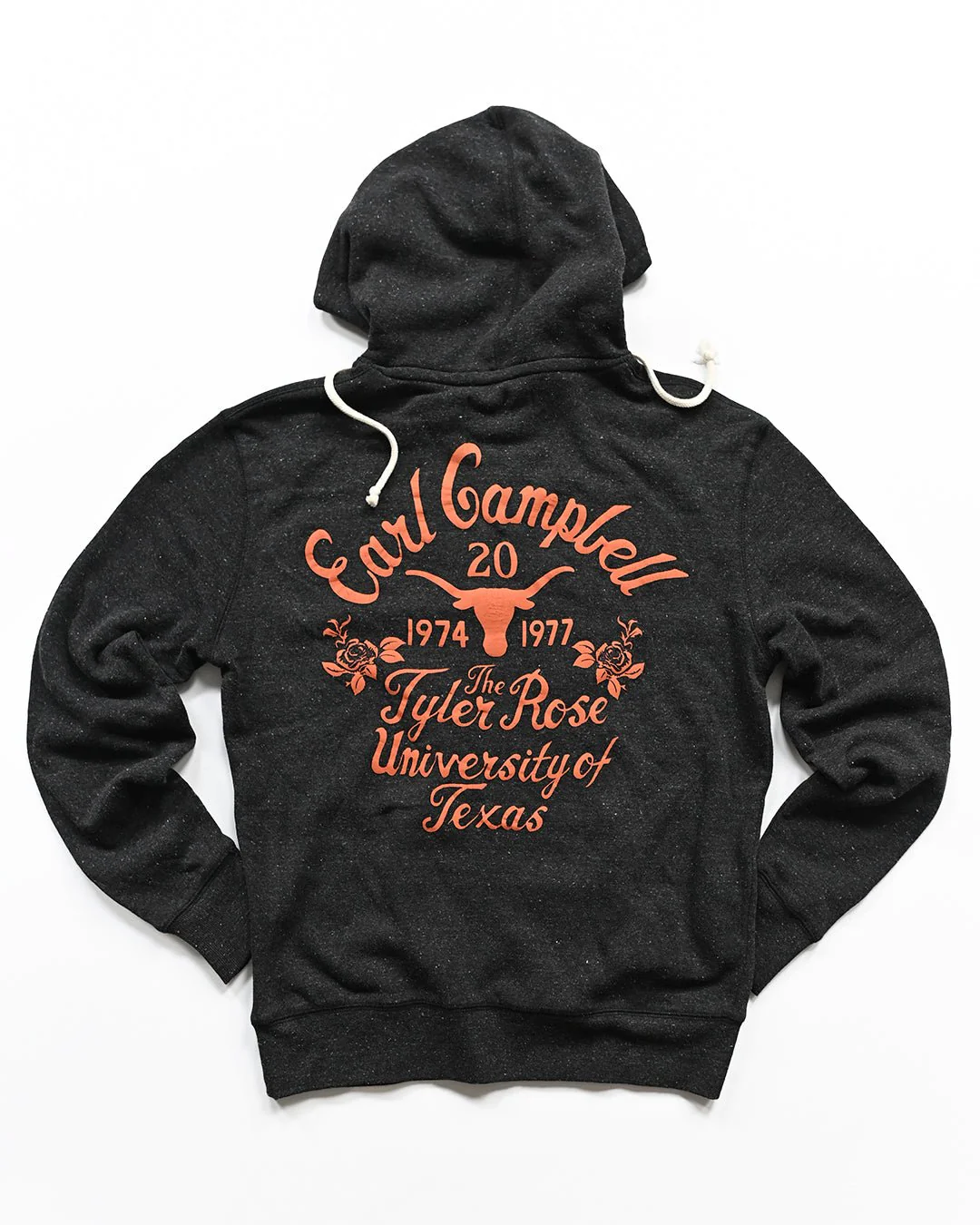 UT - Earl Campbell Tyler Rose Black PO Hoody - Image 6