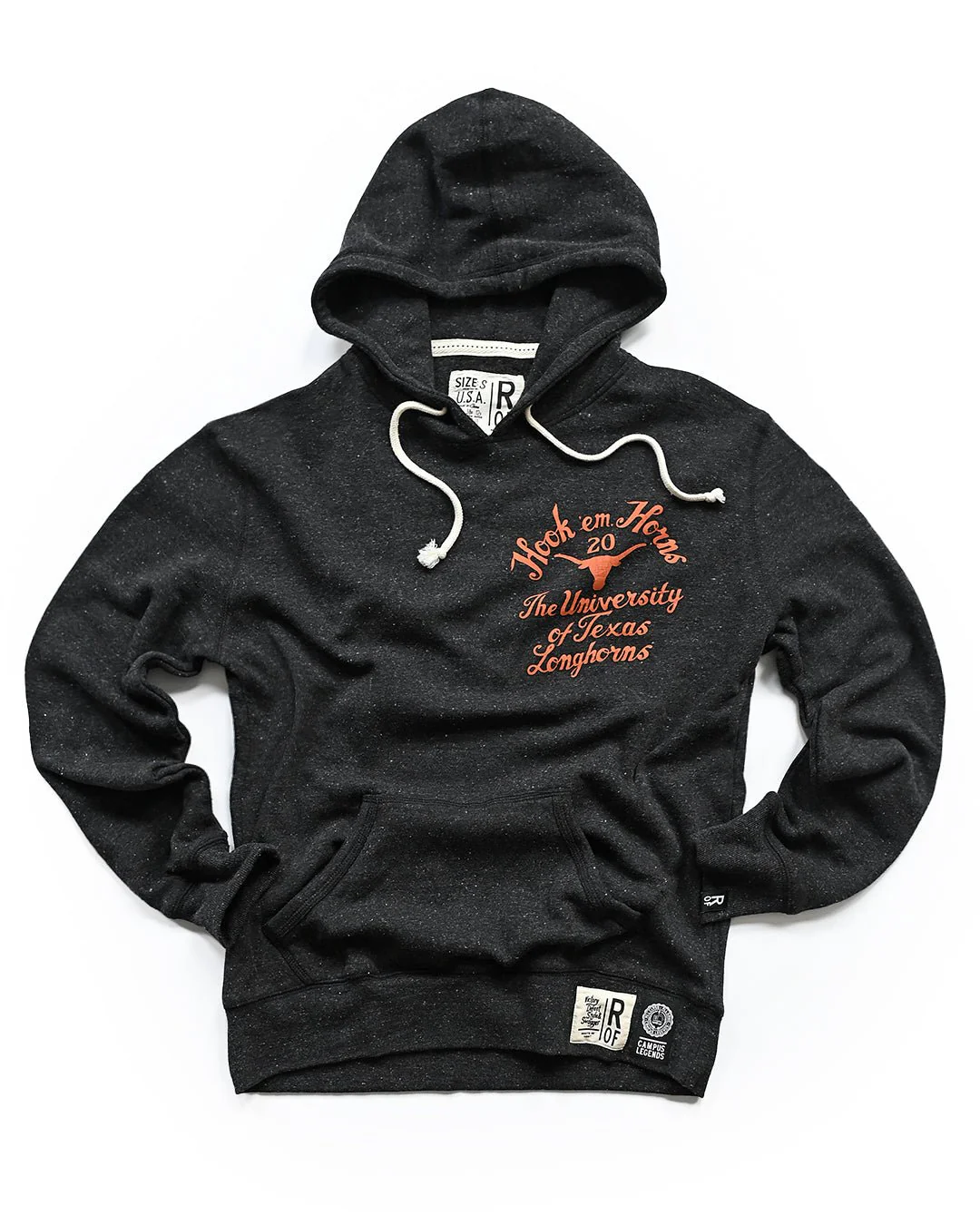 UT - Earl Campbell Tyler Rose Black PO Hoody - Image 7