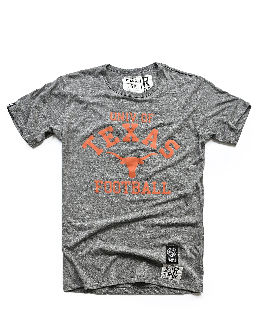 UT - Longhorns Football Grey Triblend Tee - Image 5