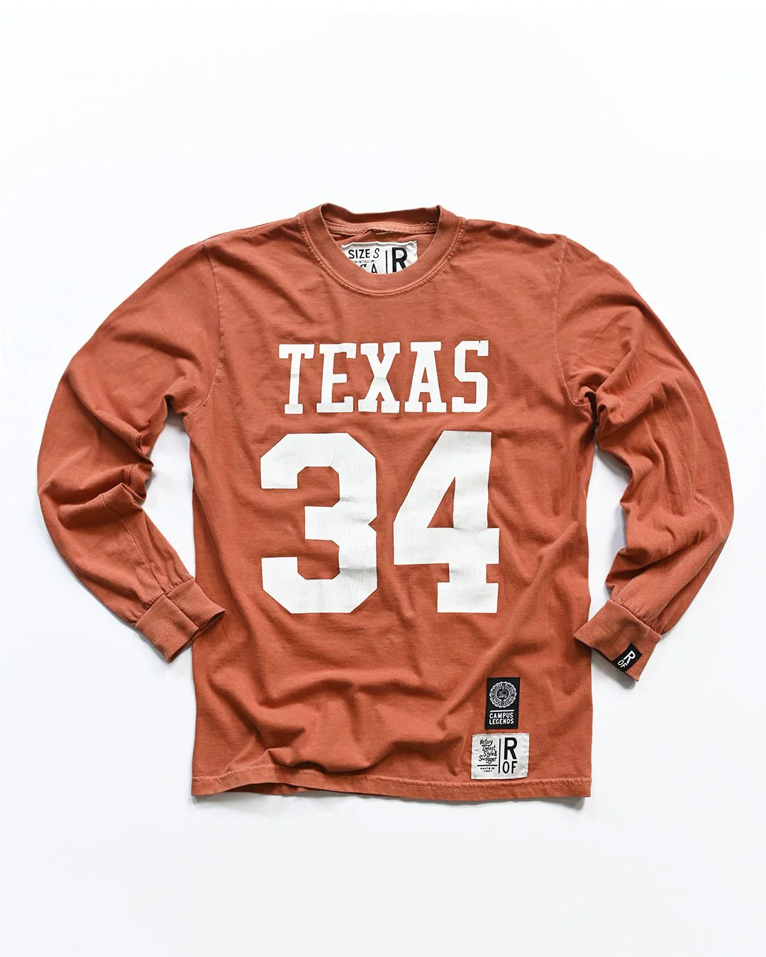 UT - Ricky Williams Texas Football Orange Long Sleeve Tee - Image 9