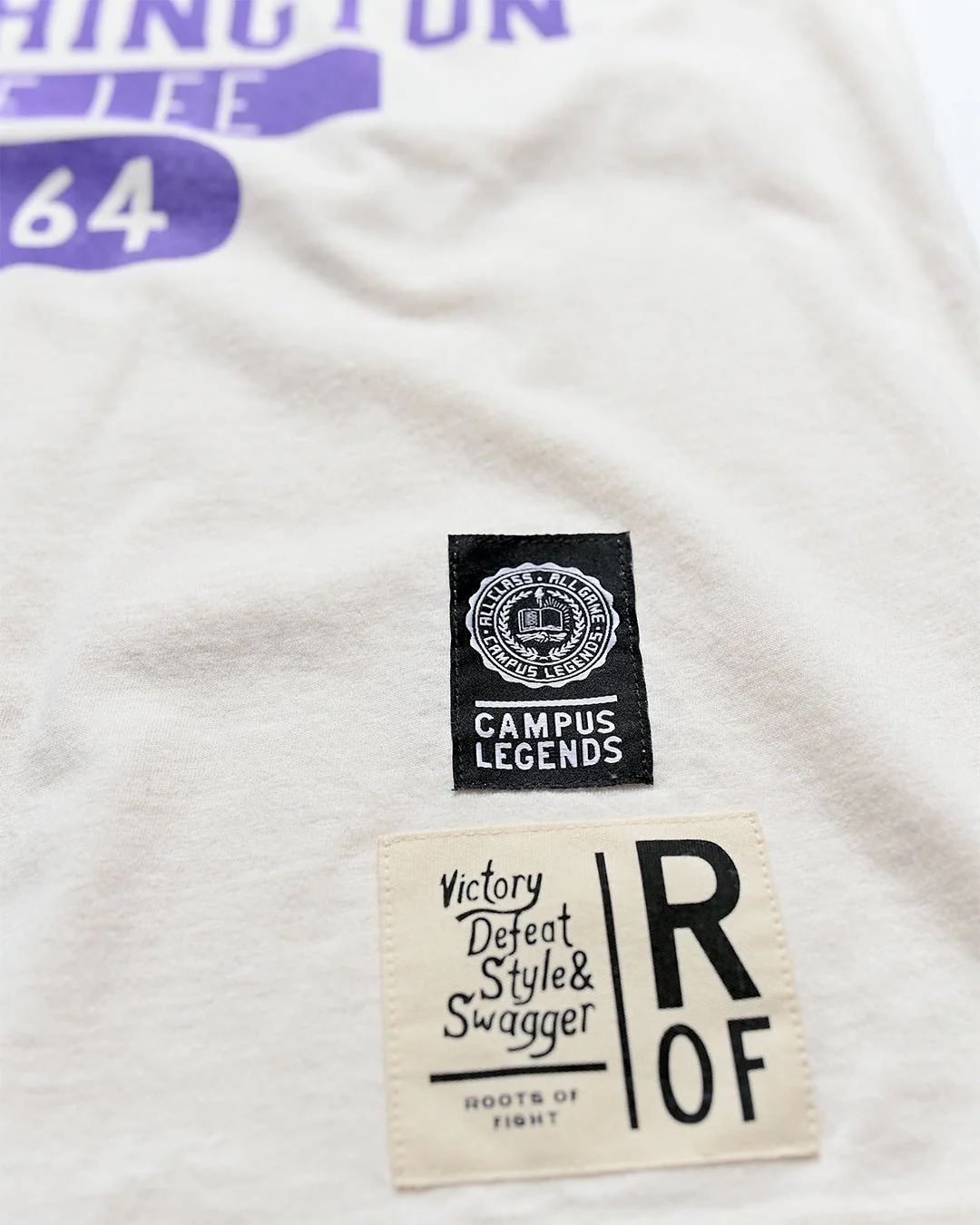 UW - Bruce Lee Legends ’61-'64 White Tee - Image 4