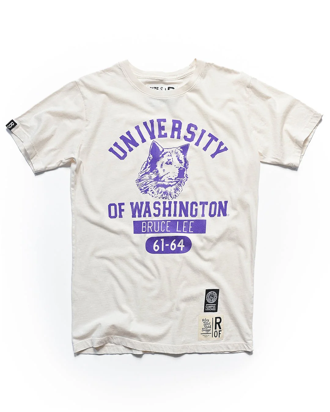 UW - Bruce Lee Legends ’61-'64 White Tee - Image 6
