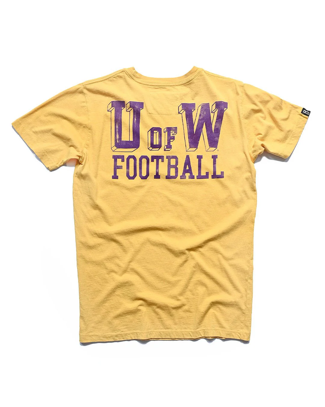 UW - Football 1960 National Champs Gold Tee - Image 2