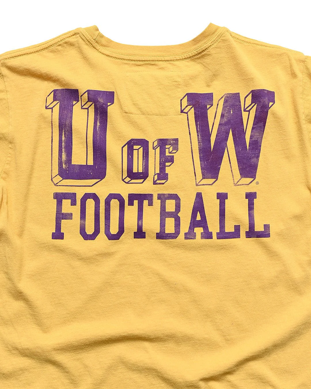 UW - Football 1960 National Champs Gold Tee - Image 4